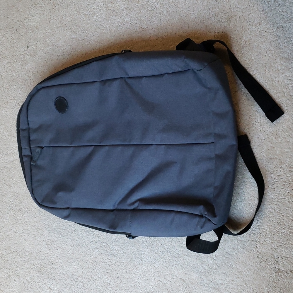 Hewlett-Packard Gray Blue Computer Backpack - image 1
